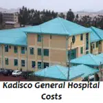Kadisco General Hospital Costs