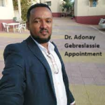 Dr. Adonay Gebreslassie Appointment