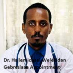 Dr. Hailemichael Welekidan Gebreslase Appointment