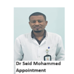 Dr Seid Mohammed Appointment
