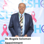 Dr. Bogale Solomon Appointment
