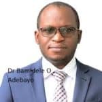 Dr Bamidele O Adebayo