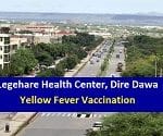Legehare Health Center, Dire Dawa - Yellow Fever Vaccination